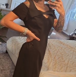 Sold on TRR-NUE by Shani Office Party Black Dress